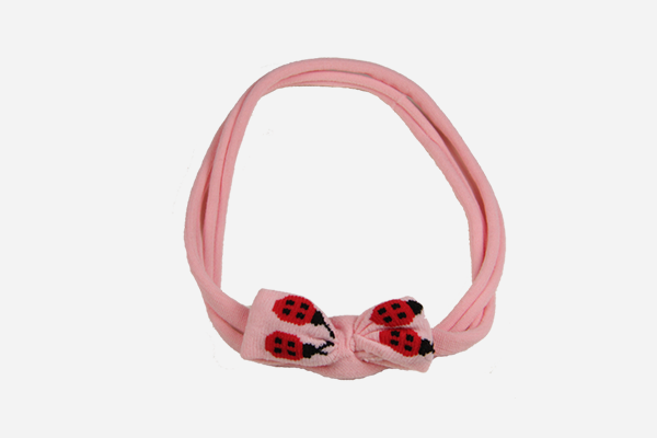 Spruce Fabric Ladybug Headband