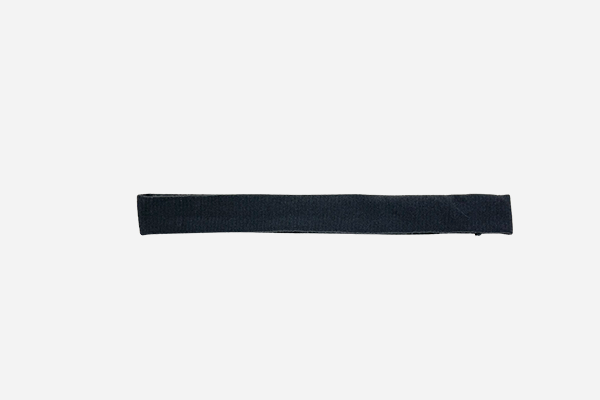 (188) Sequoia Thin Flat Stretch Headband - Dark Grey